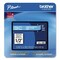 Brother P-Touch 0.47 in. x 26.2 ft. TZe Laminated Removable Label Tapes - White on Blue